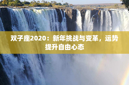 双子座2020：新年挑战与变革，运势提升自由心态