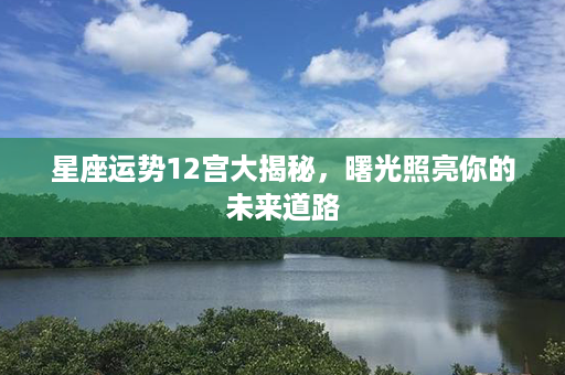 星座运势12宫大揭秘，曙光照亮你的未来道路