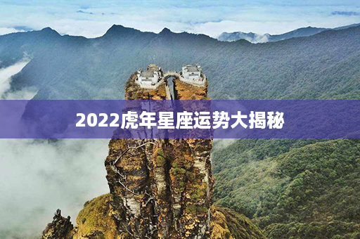 2022虎年星座运势大揭秘